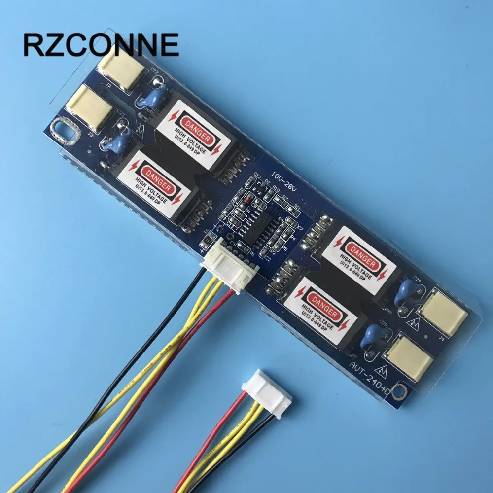 New Universal CCFL Inverter support 4/2/1 Lamp 10-28V for 10-22\