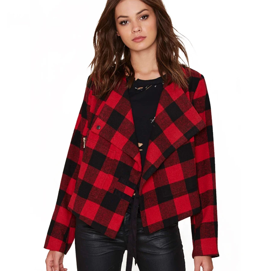 Spring plaid coats & jackets Clearance
