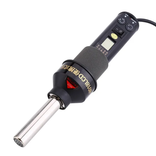 1 PC 220V 450W LCD Adjustable Electronic Heat Hot Air Gun Desoldering Soldering Station IC SMD BGA Pistola de aire caliente
