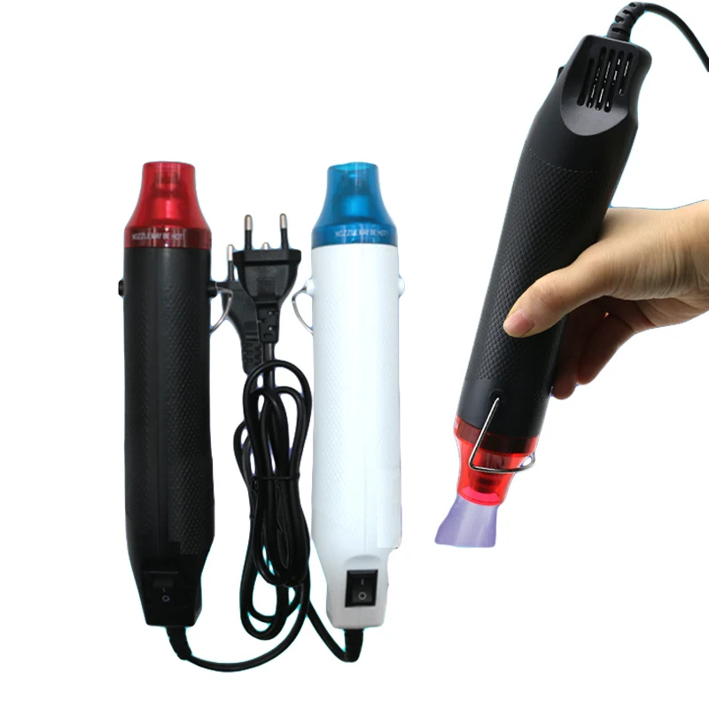 

DIY Scrapbooking Cutting Machine Household Manual Mini Handheld Heat Gun Hot Air Gun Embossing Polymer Clay Heat Curing Tool