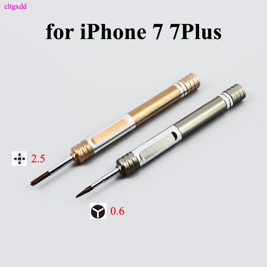 

Mobile Phone Repair Tools Y Tip M2.5 0.6MM Tri Wing Screwdriver Disassemble Tool for iPhone 7 / iPhone 7 Plus 6S Random Color