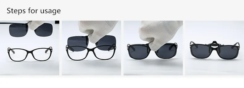 Унисекс поляризованные солнцезащитные очки на клипсах близорукие линзы ночного видения анти-UVA анти-UVB солнцезащитные очки на клипсах