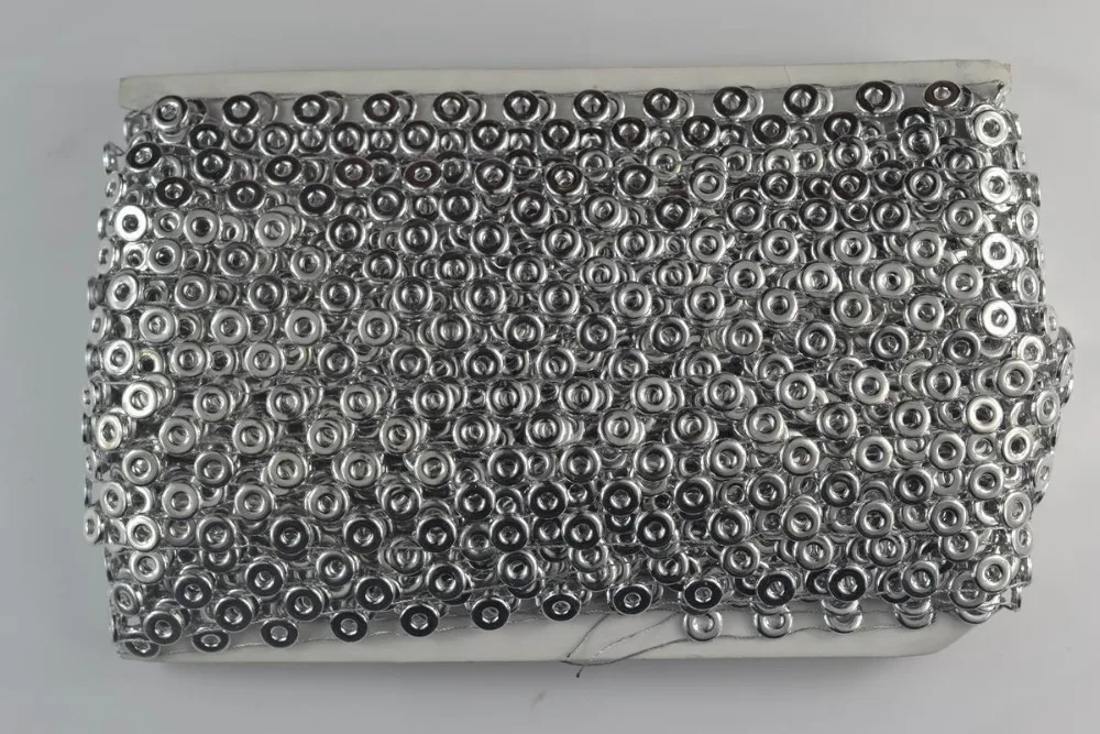 rhinestone trim in silver 3