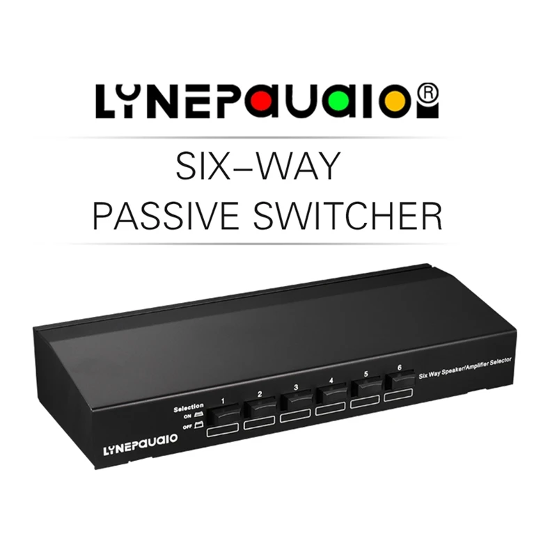 Lynepauaio коммутатор 1 в 6 или переключатель динамика компаратор 12 Awg кабель который