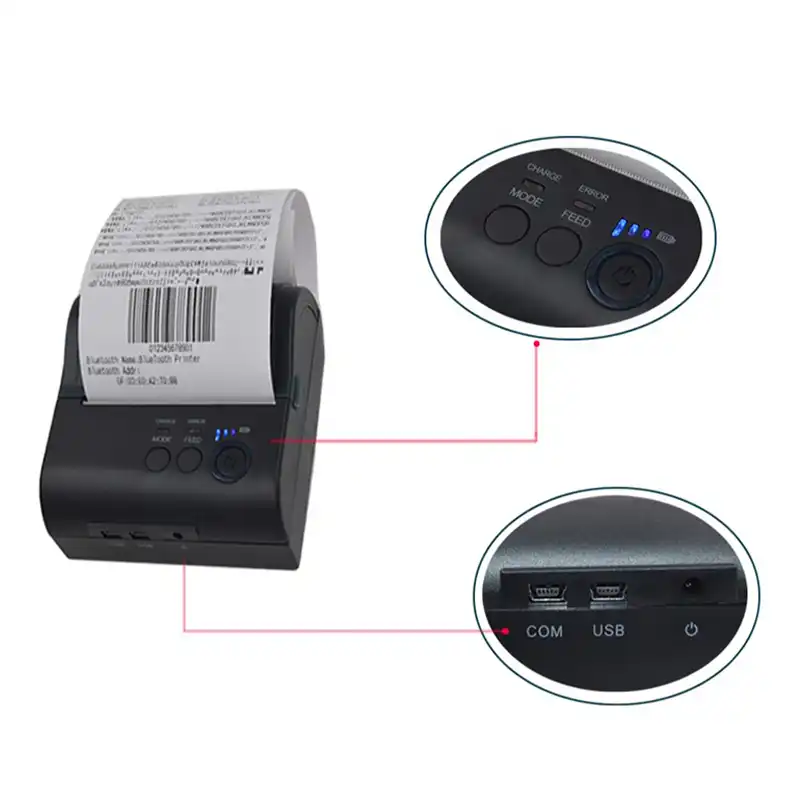 80mm thermal printer bluetooth