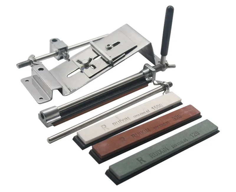 stainless steel knife sharpener Professional Kitchen Knife Sharpener Sharpening Fix Fixed Angle with stones | Инструменты