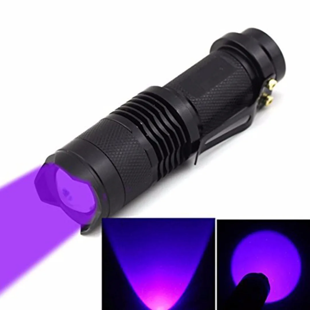 IKVVT Mini LED 1200LM AA/14500 Adjustable Torch 3 Modes Waterproof Flashlight