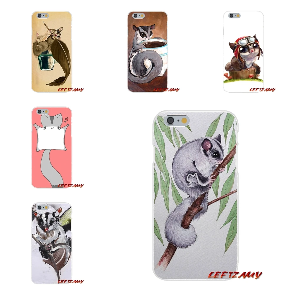 

Classic Sugar Gliders Artwork Slim Silicone phone Case For Samsung Galaxy S3 S4 S5 MINI S6 S7 edge S8 S9 Plus Note 2 3 4 5 8