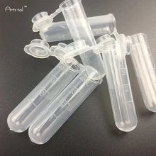 Centrifuge Tubes Chemistry Sample Round-Bottom 100pcs 5ml with Lid Ep-Bottles Analysis