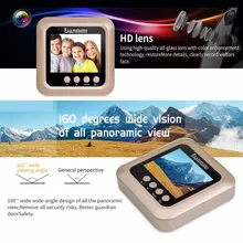 Danmini W5 2.4 Inch TFT Color Screen Display Night Vision Camera Video Camera Visual Doorbell No Disturb Peephole Viewer