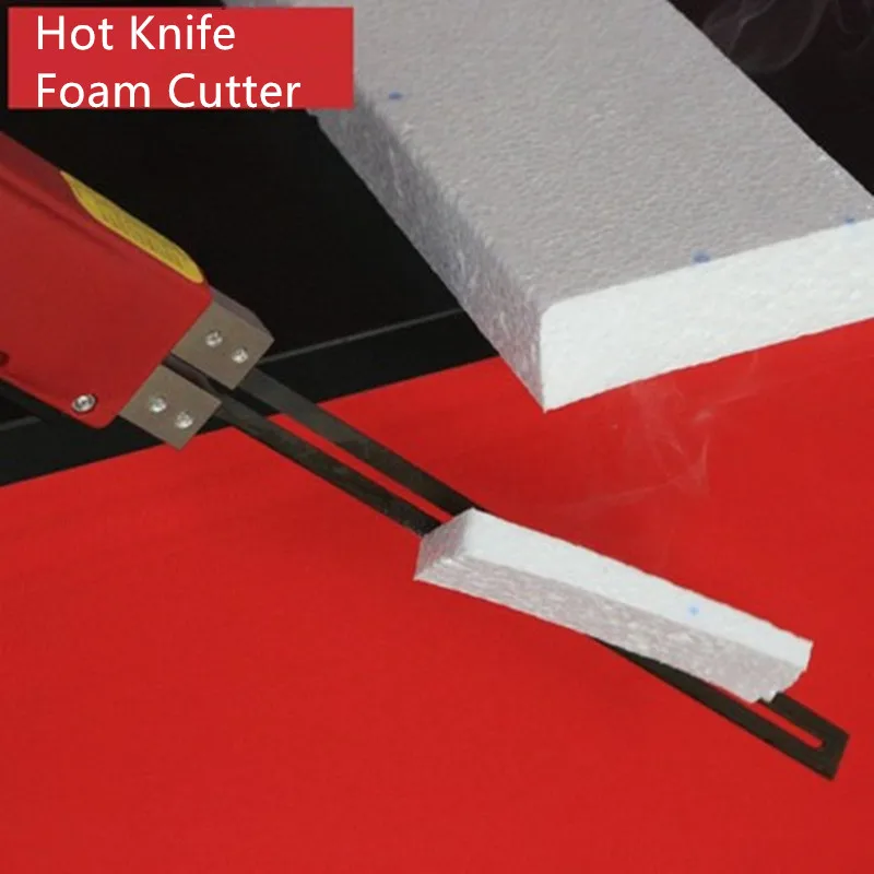 

220V Foam Cutting Tool Electric Hot Knife Foam Cutter Professional Thermal Cutting Equipment Hot Heating Cutter 100W 5cm Blade