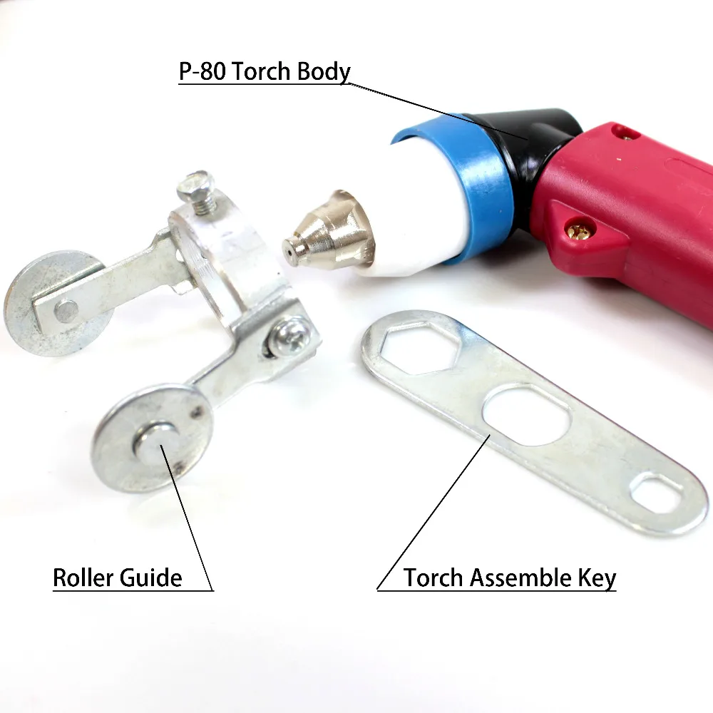 Plasma Cutting Torch Head for P-80 Swich Button