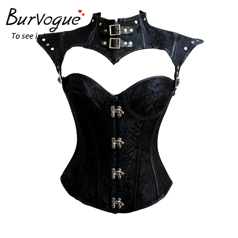 women's gothic lace steampunk corset dress