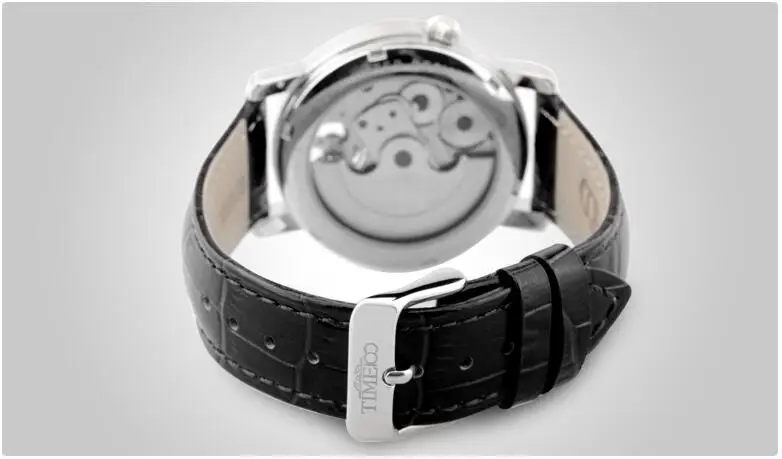 TIME 100 мужские часы роскошные часы автоматические механические часы мужские Бизнес водонепроницаемые спортивные наручные часы Relogio Masculino Новинка