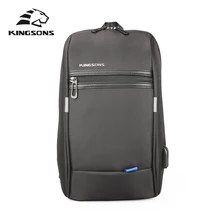 10% скидка Kingsons KS3174w 10,1 дюймовый нагрудный рюкзак для мужчин и женщин Повседневная Сумка Через Плечо Рюкзак для отдыха и путешествий на одно плечо