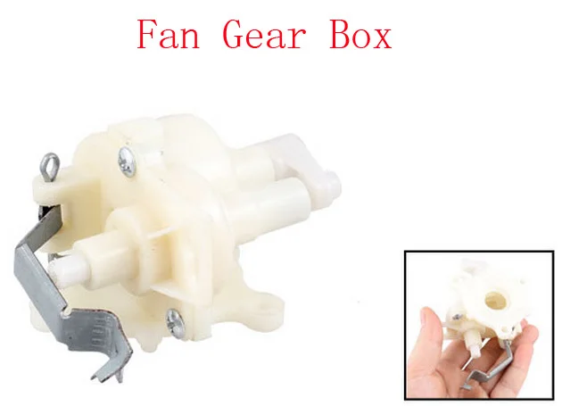 

Household Electric Fan Spare Part Plastic Gear Box Off White 4PCS
