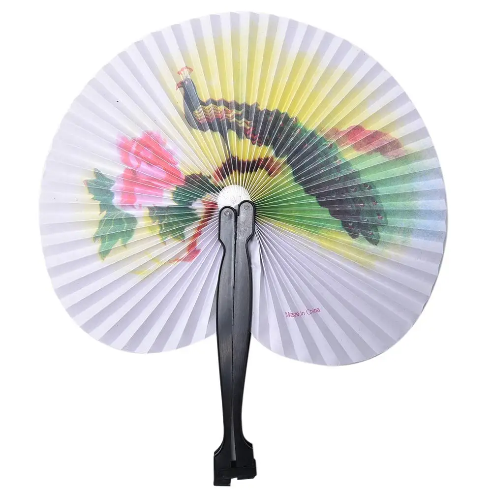 6 шт/лот случайные восточные цветочные причудливые вентиляторы китайская бумага складной ручной вентилятор вечерние свадебный подарок
