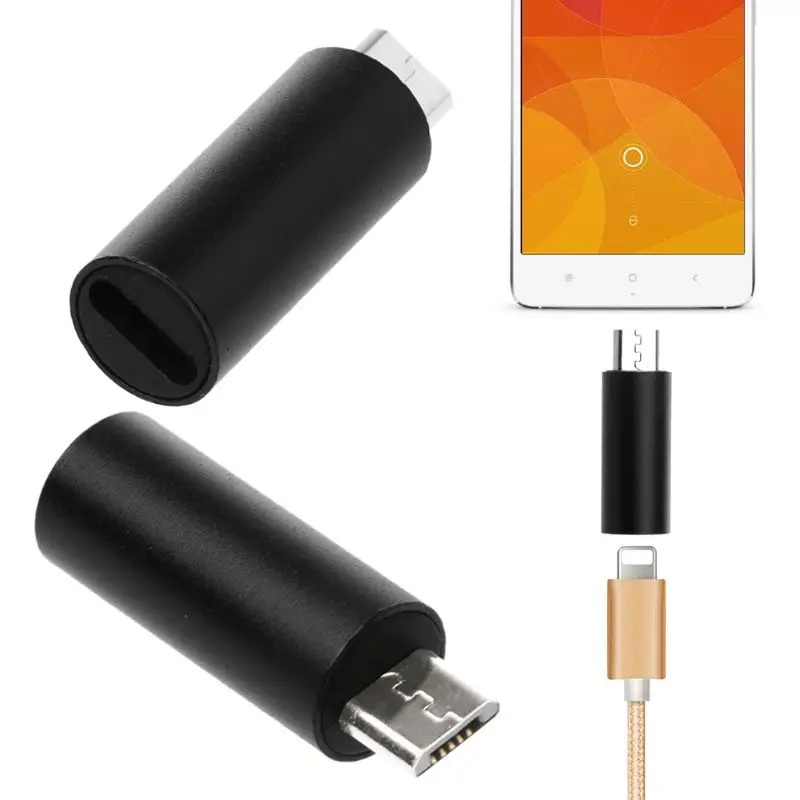 IOS Lightning/Micro usb кабель для зарядки конвертер Разъем адаптер зарядки данных для Android samsung huawei Xiaomi sony Googl