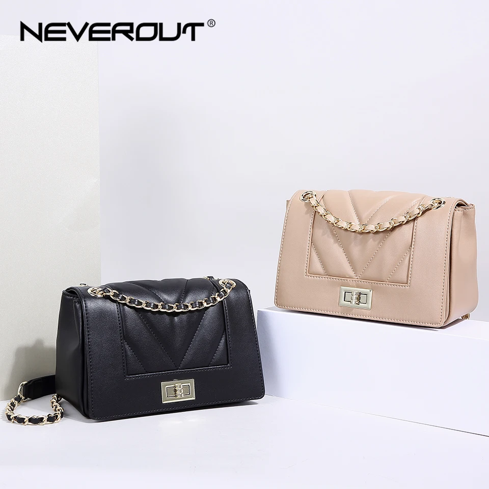 Кожаная мини сумка NEVEROUT маленькая классическая мессенджер через плечо|Сумки с