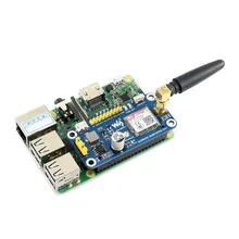 Waveshare GSM/GPRS/Bluetooth шапка для Raspberry Pi 2B/3B/3B+/Zero W SIM800C поддерживает SMS/DTMF/HTTP/FTP/MMS/email и т. д