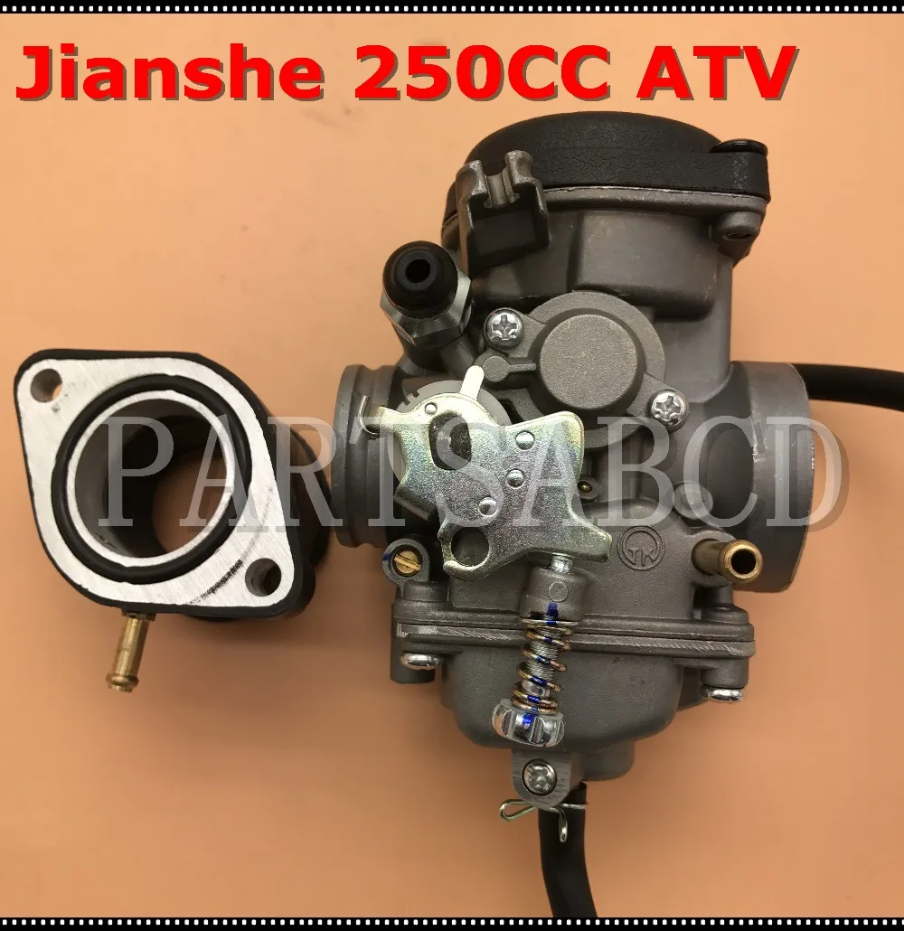 30 мм карбюратор TK JIANSHE LONCIN BASHAN 250cc ATV QUAD ATV250 JS250 Карбюратор с впускным