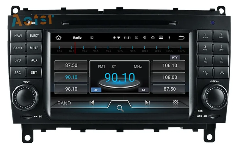 Flash Deal Android 8.0 Car Radio Car CD DVD Player GPS Navigation Multimedia Stereo For Mercedes Benz CLK W209 2006-2012 CLS W219 2004-2008 6