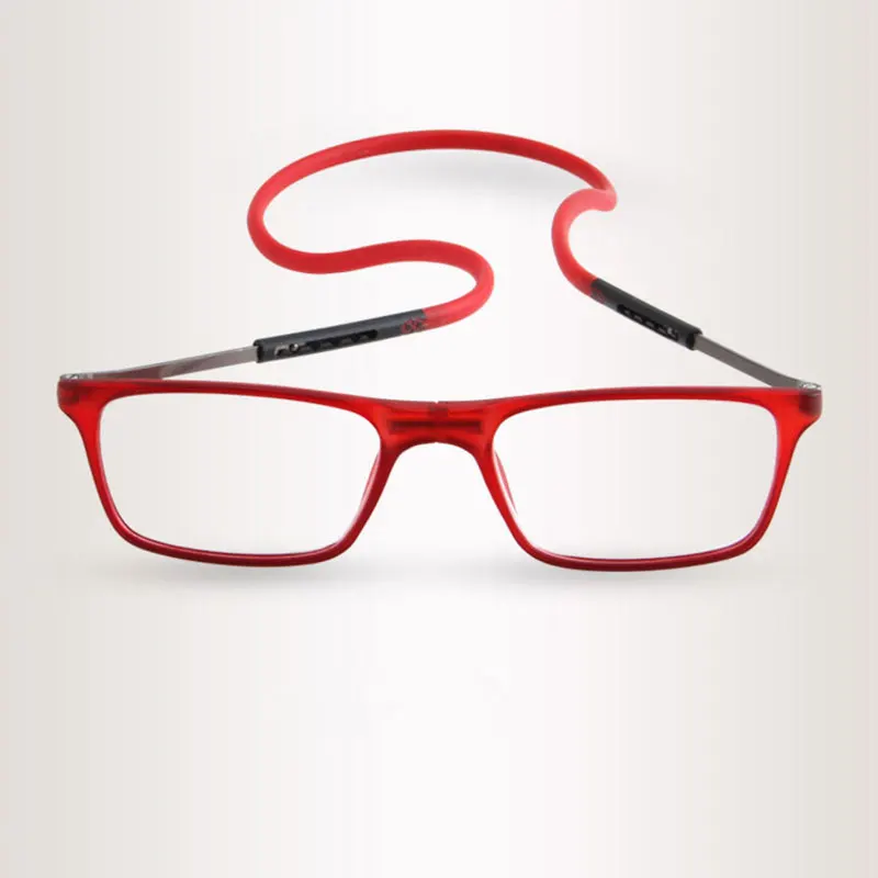 

Magnetic Optical Reading Eyeglasses Frame for Men and Women Flexible TR-90 Full Rim Reading Glasses Prescription Eyewear