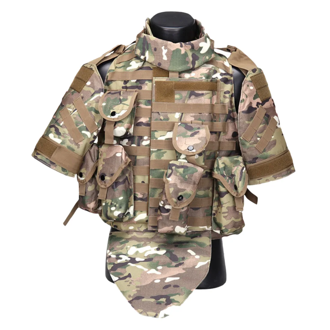 

Wolf Slaves Phantom Interceptor Modular OTV Body Armor Tactics Vest - CP/Olive Drab/Jungle Camouflage/Tan/ACU/Black