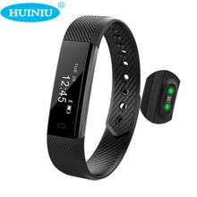 ID115 HR сердечного ритма Мониторы Smart Band Фитнес трекер Браслет сна трекер счетчик шагов для iphone телефона Android PK miband 2