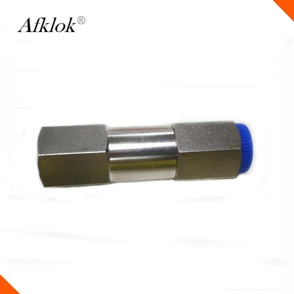 

High pressure 3000PSI Non Return Check Valve Stainless Steel 316 NPT Female 1/8" 1/4" 1/2" 3/4" for gas and Liquid