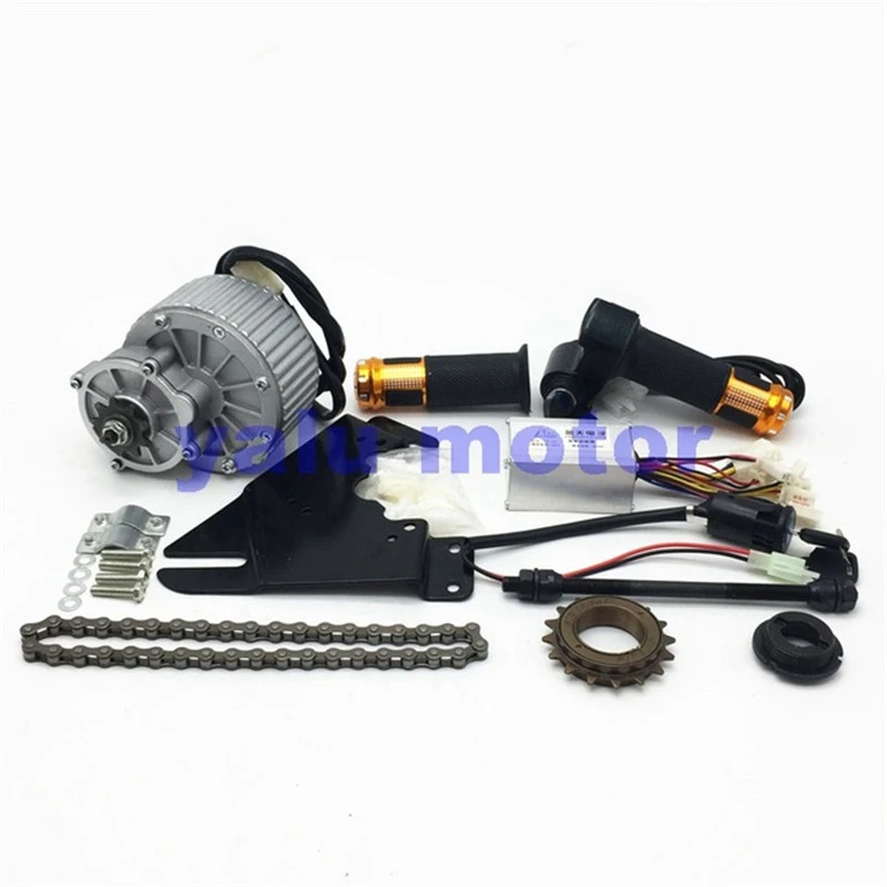 Perfect YALU MY1018Z 24V 36V 250W 450W Brushed Motor Kit With 24V Electric Bike Conversion Kit E-Scooter Ebike Sets 4