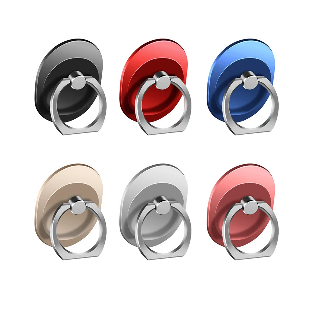 Hot 360 Degree Adjustable Mobile Phone Finger Rings for iPhone for Xiaomi for Samsung Smartphone Phone Stand Holder