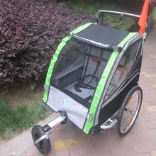 Lovebaby 20 Inch Air Wheel And Aluminum Alloy Frame Baby Jogger Bike Trailer Strong Shock Proof