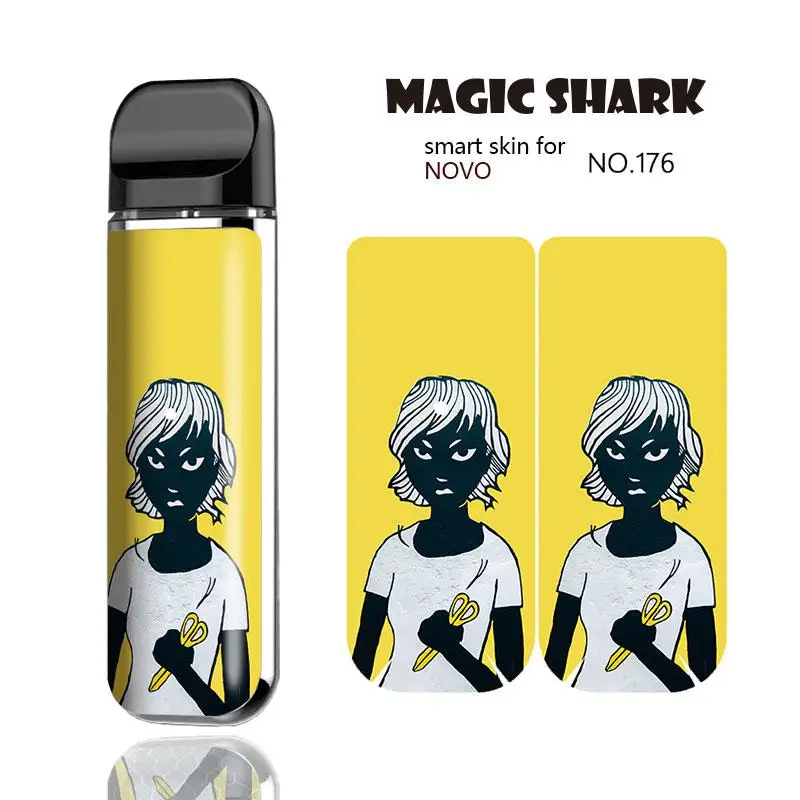 Женский ударопрочный чехол Magic Shark Cat для Smok Novo наклейка пленка 176 185|Наклейки