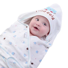 

Newborn Baby Blanket Swaddle Sleepsacks 100% Cotton Cartoon Infant Autumn Baby Wrap Super Soft Bedding Multifunction Blanket