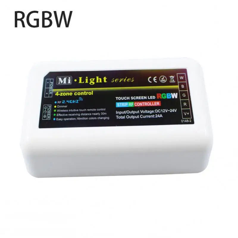 Miboxer 2,4 г 4-зоны RF Беспроводной одиночный/RGB/RGBW светодиодный контроллер Диммер для 5050 3528 RGBW светодиодный полосы Светильник лампы ла