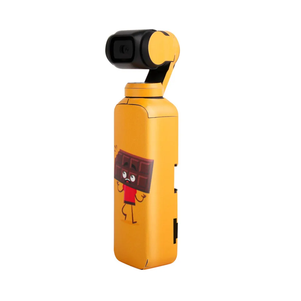 TZ437-04Waterproof Stickers For DJI OSMO Pocket Handheld Gimbal ColorfulCamouflage Decals 3M Scotchcal Film Skin Stickers Accessories