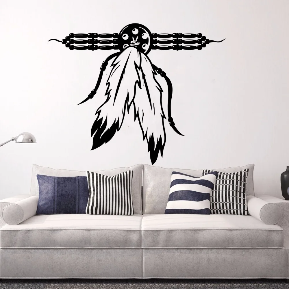 Native American Talisman Wall Sticker Necklace Culture