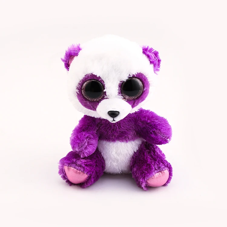 purple panda plush