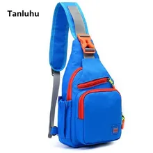 Tanluhu унисекс удобные нейлоновые Водонепроницаемые рюкзаки женские модные синие мульти карманные нагрудная мужская сумка крутые дорожные сумки c4041