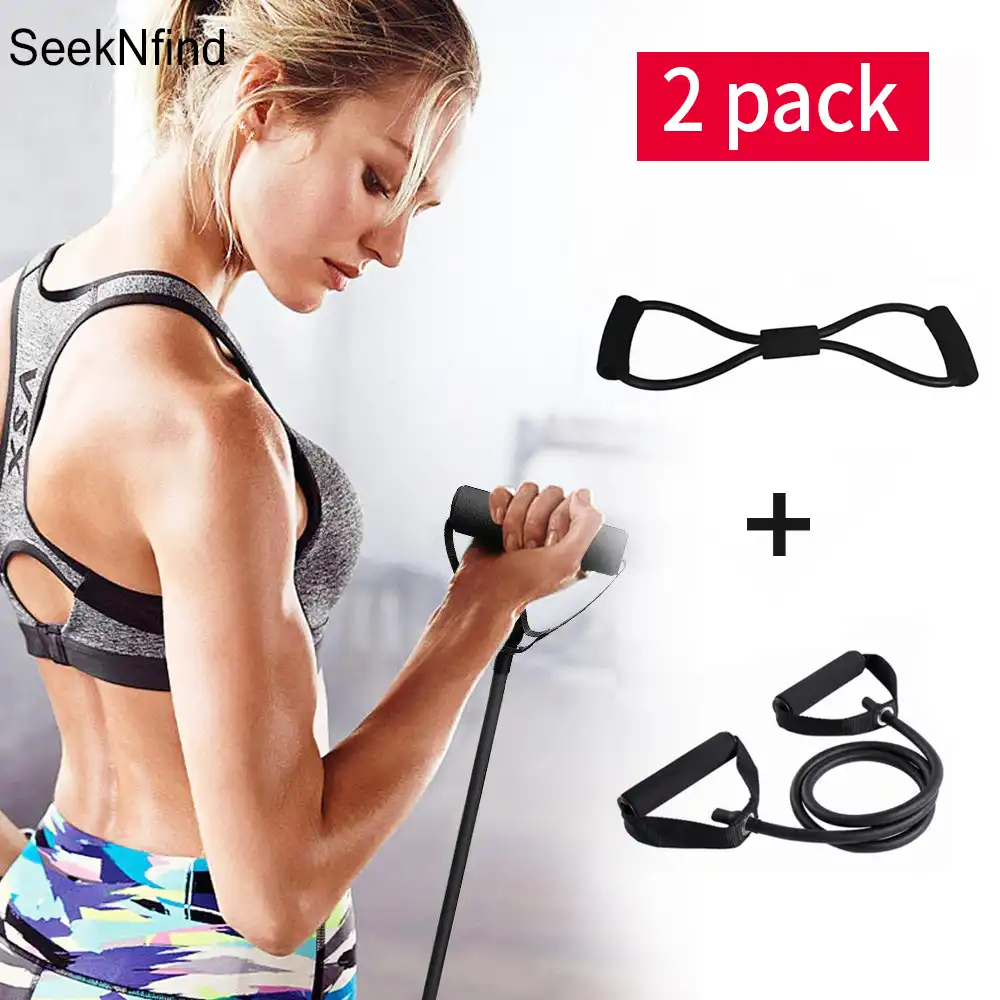 11pcs/set Elastic Tubing Expanders Exercise Tubes Strength Resistance Bands Pull Rope Pilates