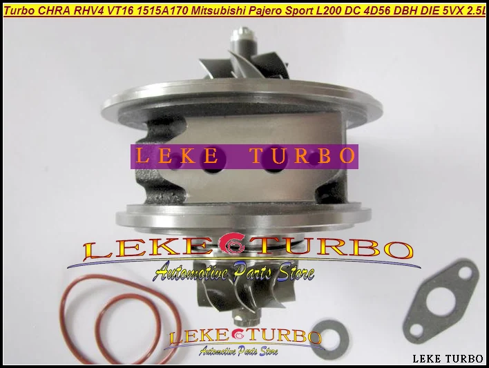Turbo Cartridge CHRA RHV4 VT16 VT-16 1515A170 VAD20022 For Mitsubishi Triton Intercooled Pajero Sport L200 DC 06- DI-D 4D56 2.5L