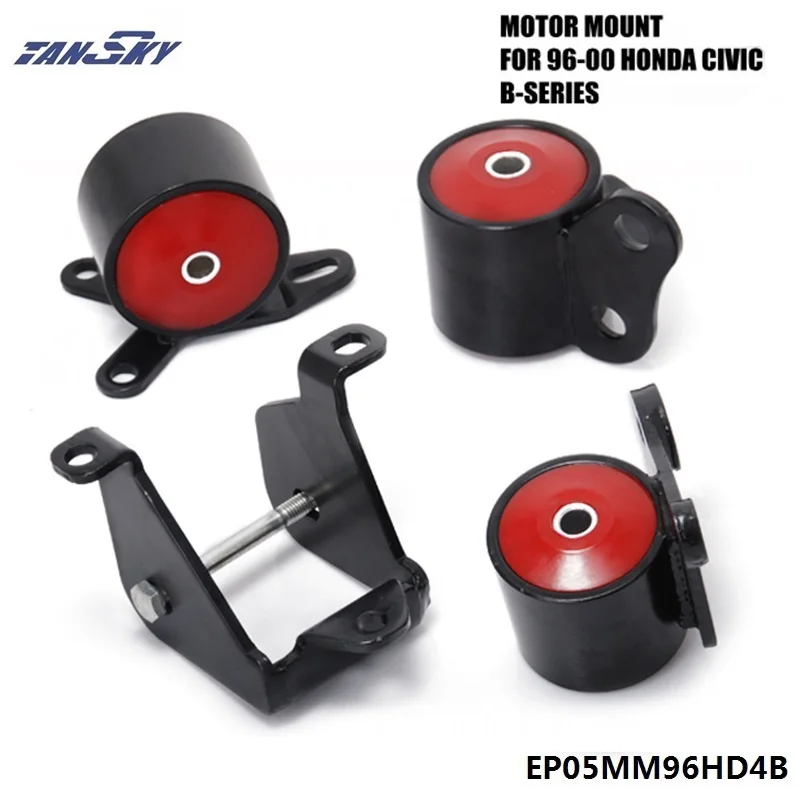 

For HONDA CIVIC EK SI DX LX EX SOLID 96-00 MOTOR MOUNT B16 B18 B-SERIES ENGINE SWAP EPMAN TK-EP05MM96HD4B