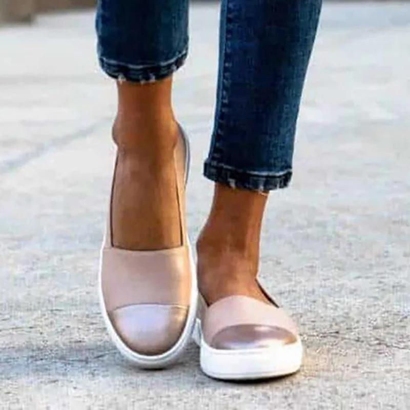 Spring Women Shoes PU Fashion Women Flats Casual Shoes Loafers Ladies Casual Shoes Female Mocassim Feminino Zapatos Mujer