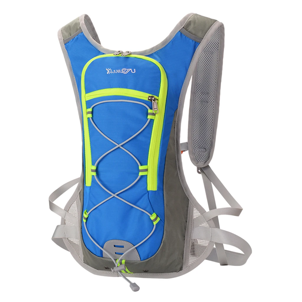 2L Water Backpack Hydration Pack Camping Water Bladder Bag Pouch Waterproof Nylon for Outdoor Sports Hiking Climbing Cycling