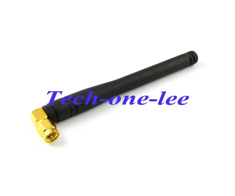 50 piece/lot 2-3dbi 315MHZ Rubber Antenna With Right Angle SMA Male Plug Straight Connector Free Shipping | Мобильные телефоны и