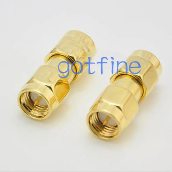 

10PCS/lots SMA-SMA male adapter SMA male plug to SMA male plug straight RF coaxial connector adapter cable