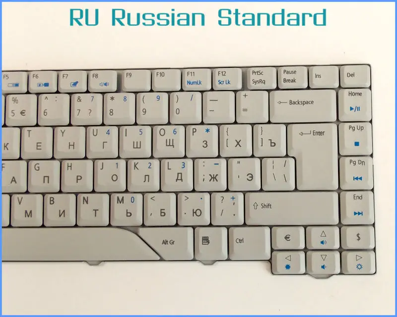  Laptop Keyboard for Acer Aspire 5900 5700 5310 4920G 4220G 4730Z 4730ZG 4720Z 4720G 4720ZG Russian 