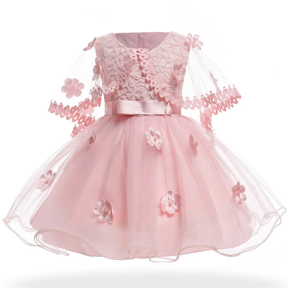 

Girls Elegant Princess Dress Flower Girl Wedding Dresses For Girls Kids Party Evening Dress Children Clothing 3 4 6 8 9 10 years