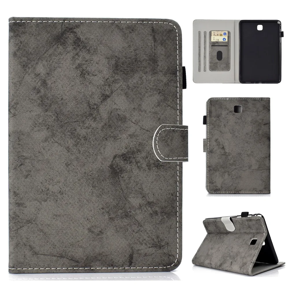 Shockproof For Samsung Galaxy Tab A 8.0 T350 Case PU Leather Smart Auto Sleep Cover For Samsung T350 T355 Pencil Stand Flip Case (2)